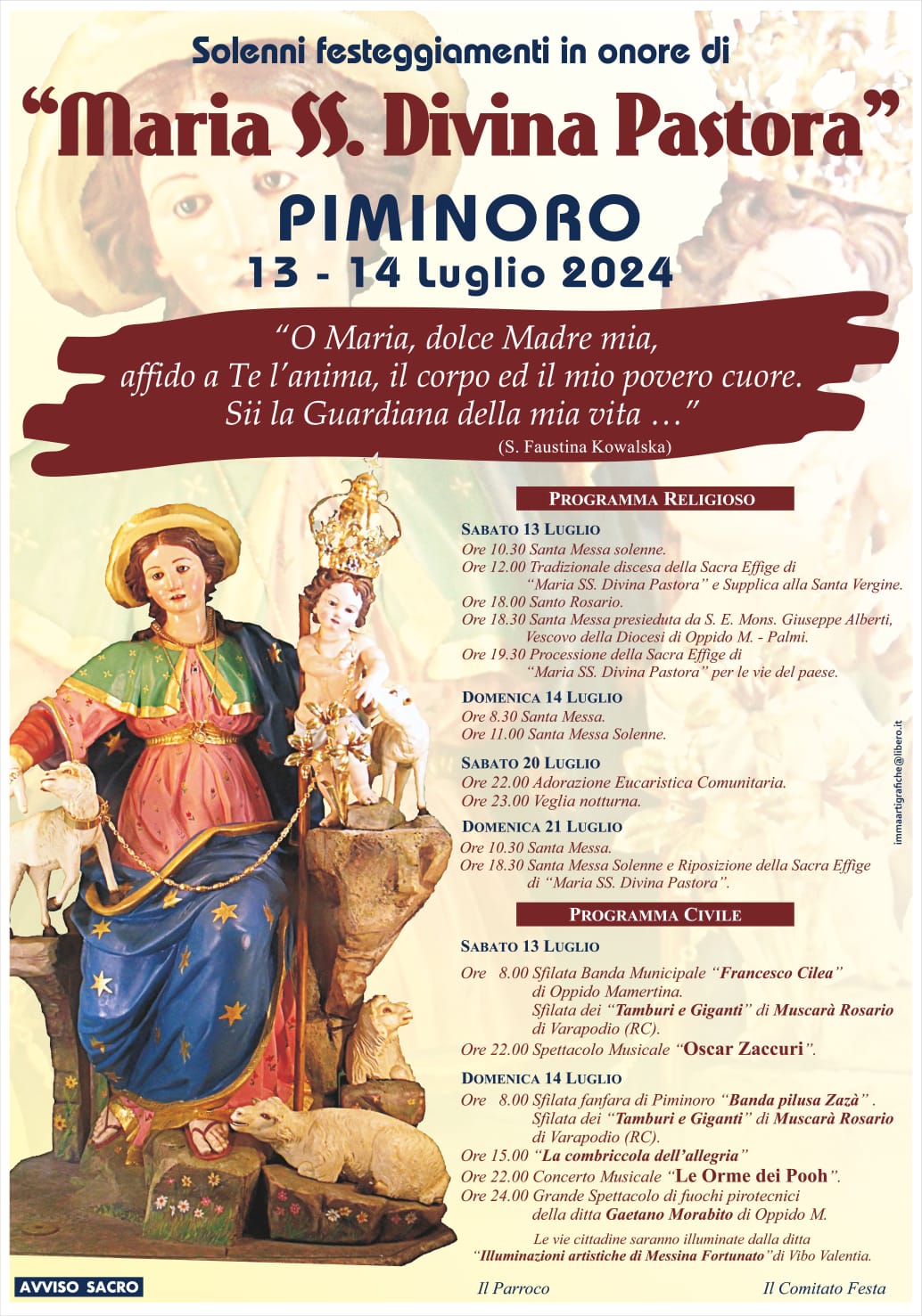 programma religioso e civile